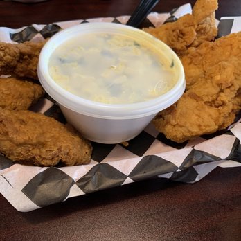 The Chicken Shack - #5 chicken fingers and wings, with Mac salad - Chicken Wings Near Me - Pasco, Washington