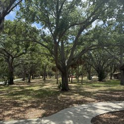 Walking trails and lots of trees