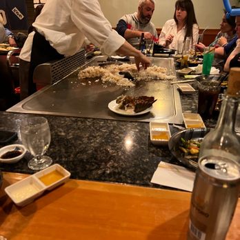 The Noble House - a chef preparing food in a restaurant - Japanese Near Me - West Harwich, Massachusetts The Noble House - a chef preparing food in a restaurant - Japanese Near Me - West Harwich, Massachusetts