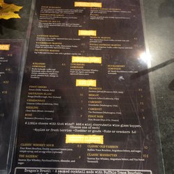 Tavern 13 - Some special cocktails
