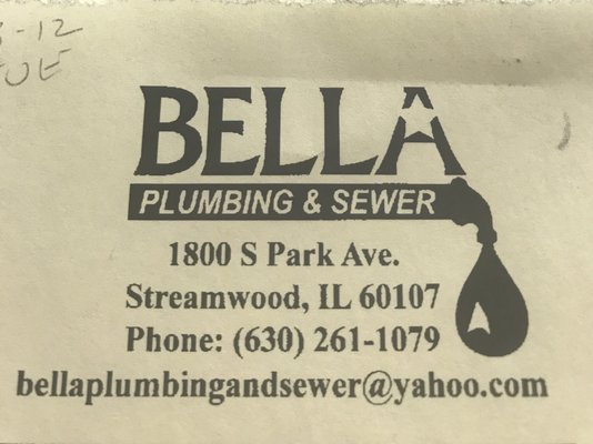 BELA Plumbing & Sewer Logo