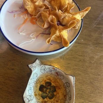 Thai Kitchen - Crab Rangoon with sauce - Thai Near Me - Paducah, Kentucky