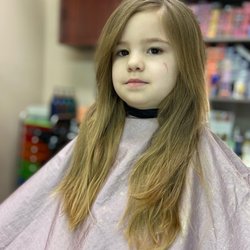 Love Is In The Hair - This sweet girl thought she could cut her hair.. good thing I was able to blend all the deep cuts that happened. LOVE IS IN THE HAIR
