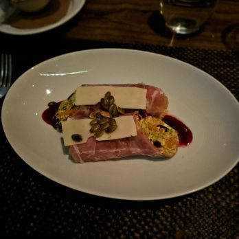 Arethusa al tavolo - Brussel Sprouts and Prosciutto.   Almost a meal size. - New American Near Me - Bantam, Connecticut