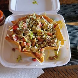 Carne asada taco salad Carne asada taco salad