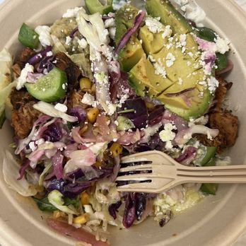 CAVA - Honey Harissa chicken bowl - Mediterranean Near Me - Hialeah, Florida