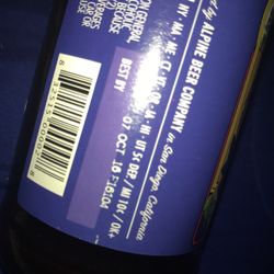 Hudson Wines - Purchased in may 2017....  Contacting the breweries.