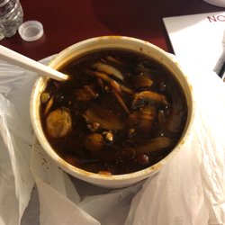 Peace Garden Restaurant - Supposedly hot and sour soup