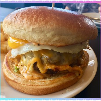 DB Grill - DB Burger with the Egg... Very bland. - New American Near Me - Kapolei, Hawaii