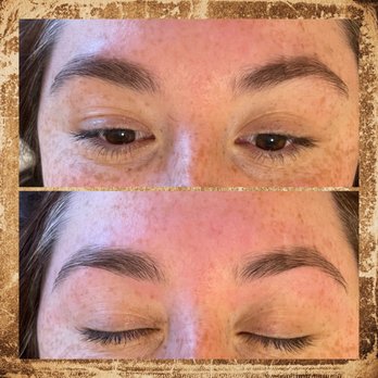 Pure Beauty Esthetics - She wanted to keep her brows as full and natural as possible - Waxing Near Me - La Quinta, California