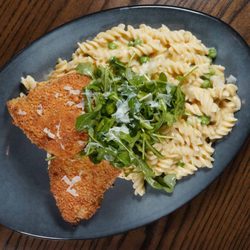 Burtons Grill & Bar - Chicken Milanese Alfredo