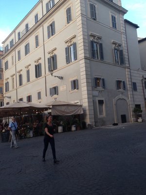 Piazza di Santa Maria in Trastevere by null