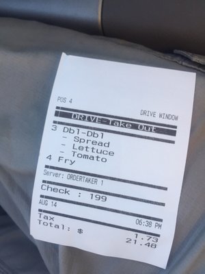 Menu photo 5 In-N-Out Burger Murrieta, CA Menu photo 5 In-N-Out Burger Murrieta, CA