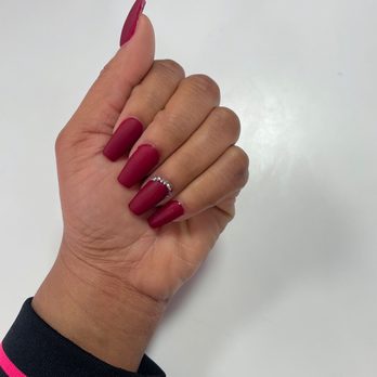Lotus Nails Spa - Matte color - Nail Salons Near Me - Renton, Washington