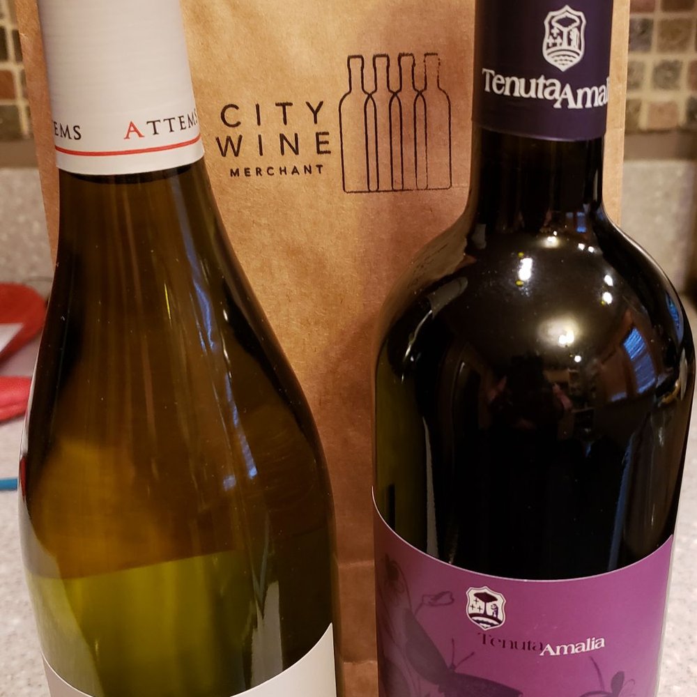 City Wine Merchant - two bottles of wine on a countertop - Beer, Wine & Spirits Near Me - Buffalo, New York