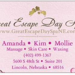 The Great Escape Day Spa