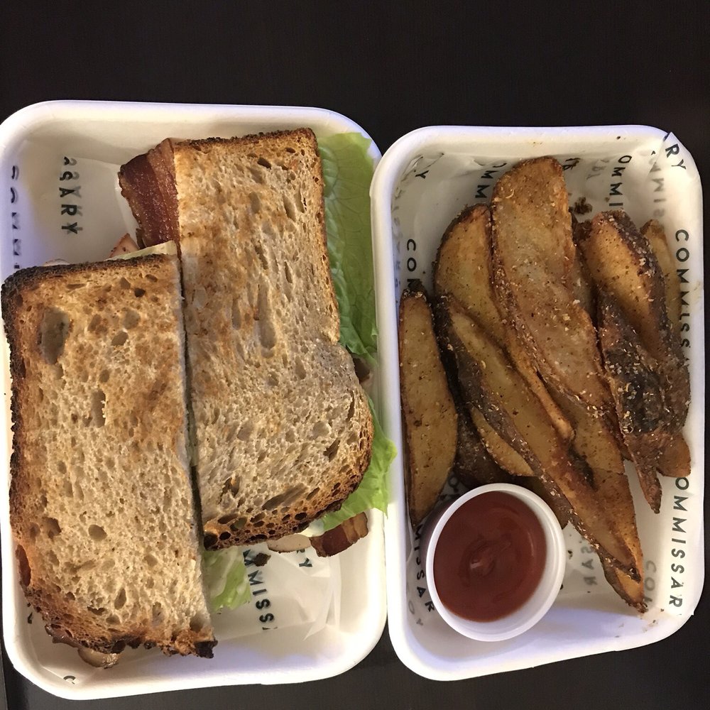 Commissary - Turkey Sandwich with their house fries - Bakeries Near Me - Dallas, Texas Commissary - Turkey Sandwich with their house fries - Bakeries Near Me - Dallas, Texas