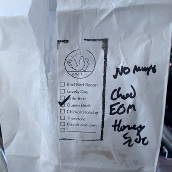 Bird Bird Biscuit - To go. - Breakfast & Brunch Near Me - Austin, Texas