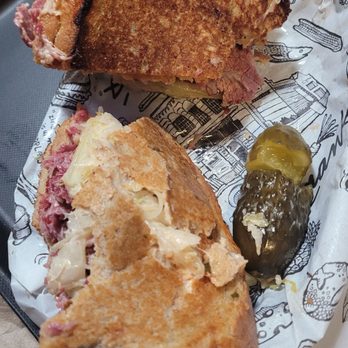 Zingerman's Delicatessen - Uh-oh forgot to photo the top notch Reuben before biting into it! - Delis Near Me - Ann Arbor, Michigan Zingerman's Delicatessen - Uh-oh forgot to photo the top notch Reuben before biting into it! - Delis Near Me - Ann Arbor, Michigan