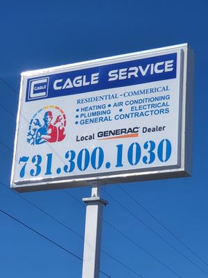 Cagle Service Heating and Air Logo