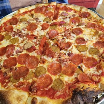 Michaels Pizzeria - Meat Lovers - Pizza Near Me - La Junta, Colorado Michaels Pizzeria - Meat Lovers - Pizza Near Me - La Junta, Colorado
