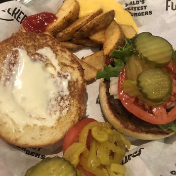 Fuddruckers - 1/3 Lb burger and fries. - Burgers Near Me - Houston, Texas Fuddruckers - 1/3 Lb burger and fries. - Burgers Near Me - Houston, Texas