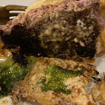 Kitchen Eighty-Eight - Charrrrrrred burger on both sides, tasted burnt throughout but we were starving (food took 40 min) - Food Trucks Near Me