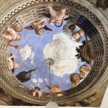 Hall House PA - The East Wing Green Room, a 1400's Renaissance painting, a trompe l'oeil opening to the sky! (Yes, I had to look that up ;-). - Venues & Event Spaces Near Me - Brookville, Pennsylvania Hall House PA - The East Wing Green Room, a 1400's Renaissance painting, a trompe l'oeil opening to the sky! (Yes, I had to look that up ;-). - Venues & Event Spaces Near Me - Brookville, Pennsylvania