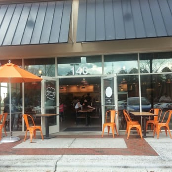 Blaze Pizza - Exterior, the line was out the door around 2pm but it went fast - Salad Near Me - Garner, North Carolina