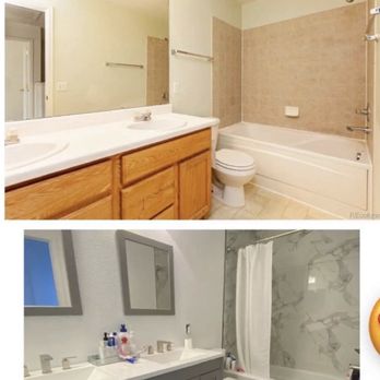 Hilo Renovation - before and after photos of a bathroom - General Contractors Near Me - Keaau, Hawaii