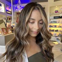 Balayage with texture