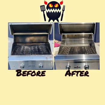 Professional Grill Cleaning Expert - Deep clean of a built in grill. $200 return customer satisfied again - Grill Services Near Me Professional Grill Cleaning Expert - Deep clean of a built in grill. $200 return customer satisfied again - Grill Services Near Me