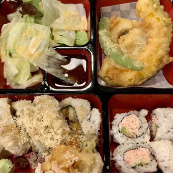 Sushigah - Sushi Bento A - all vegetable - Sushi Bars Near Me - Pasadena, California
