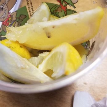 Texas Roadhouse - Old slimy lemons served for our water - Steakhouses Near Me - Chesapeake, Virginia Texas Roadhouse - Old slimy lemons served for our water - Steakhouses Near Me - Chesapeake, Virginia