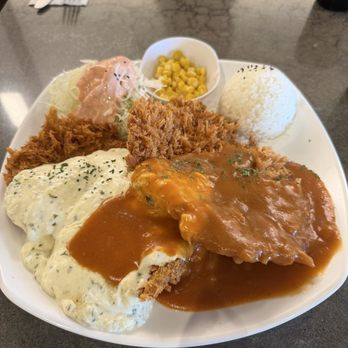 Brown Tonkatsu - Combo Katsu (Pork) - Korean Near Me - Mississauga, Ontario