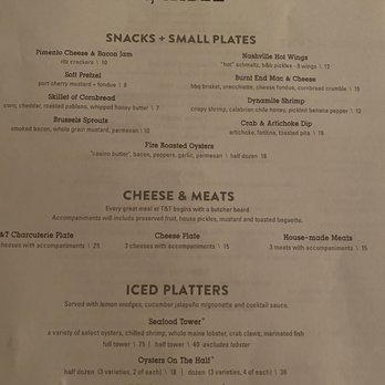 Tavern & Table - Menu - New American Near Me - Mt. Pleasant, South Carolina Tavern & Table - Menu - New American Near Me - Mt. Pleasant, South Carolina