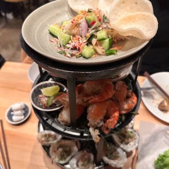 HaiSous Vietnamese Kitchen - Grilled seafood tower - skip it next time - Vietnamese Near Me - Chicago, Illinois HaiSous Vietnamese Kitchen - Grilled seafood tower - skip it next time - Vietnamese Near Me - Chicago, Illinois
