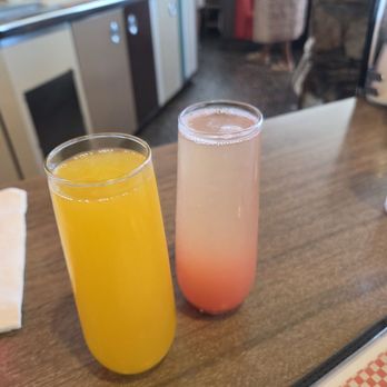 Pann's Restaurant - guava and mango mimosaa - Diners Near Me - Los Angeles, California Pann's Restaurant - guava and mango mimosaa - Diners Near Me - Los Angeles, California