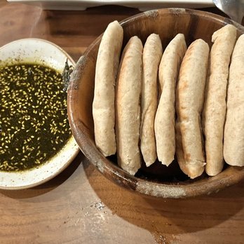 DishDash - Za'atar olive oil and pita - Middle Eastern Near Me - Sunnyvale, California