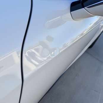Dent Affect-Paintless Dent Repair - Before - Mobile Dent Repair Near Me
