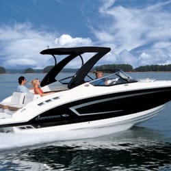 Magnum Boating, Inc. At Indian Pointe Marina - Chaparral Boats Classic 257 SSX model. Gorgeous and stylish.