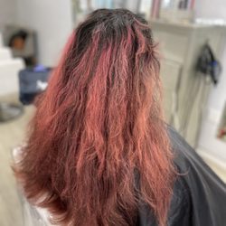 Tease Me Hair Salon - Before