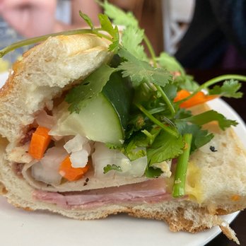 Pho Viet Hoa - a sandwich on a plate - Vietnamese Near Me - Willow Grove, Pennsylvania