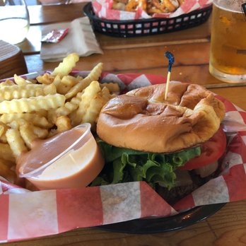 Ruby's Roadside Grill - Delicious County Fair burger with oodles of caramelized onions! - Burgers Near Me - Seaside, Oregon Ruby's Roadside Grill - Delicious County Fair burger with oodles of caramelized onions! - Burgers Near Me - Seaside, Oregon