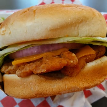 Lime Kiln Cafe - Special of the day (lunch): Crispy Chicken Chipotle Burger - American Near Me - Friday Harbor, Washington Lime Kiln Cafe - Special of the day (lunch): Crispy Chicken Chipotle Burger - American Near Me - Friday Harbor, Washington