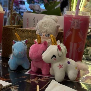 Jin Tea House - Free cute unicorn keychains! - Bubble Tea Near Me - West Covina, California