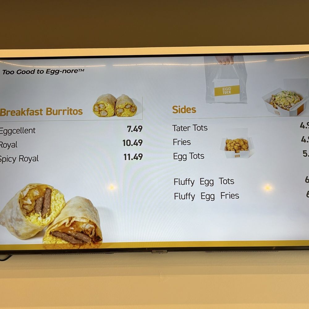 Egg Tuck - Menu - Coffee & Tea Near Me - Temple, Texas