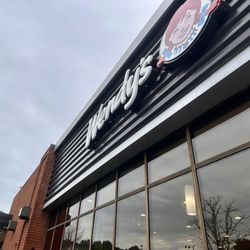 Wendy's - View from my car in Drive Through