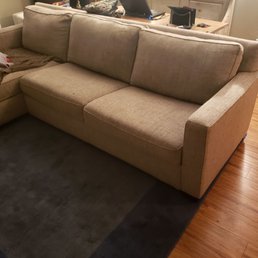 Repaired couch after they delivered it to my house