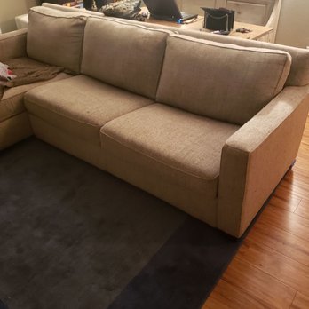 Leucadia Upholstery - Repaired couch after they delivered it to my house - Furniture Reupholstery Near Me - Encinitas, California